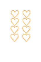 Statement Hearts Earrings